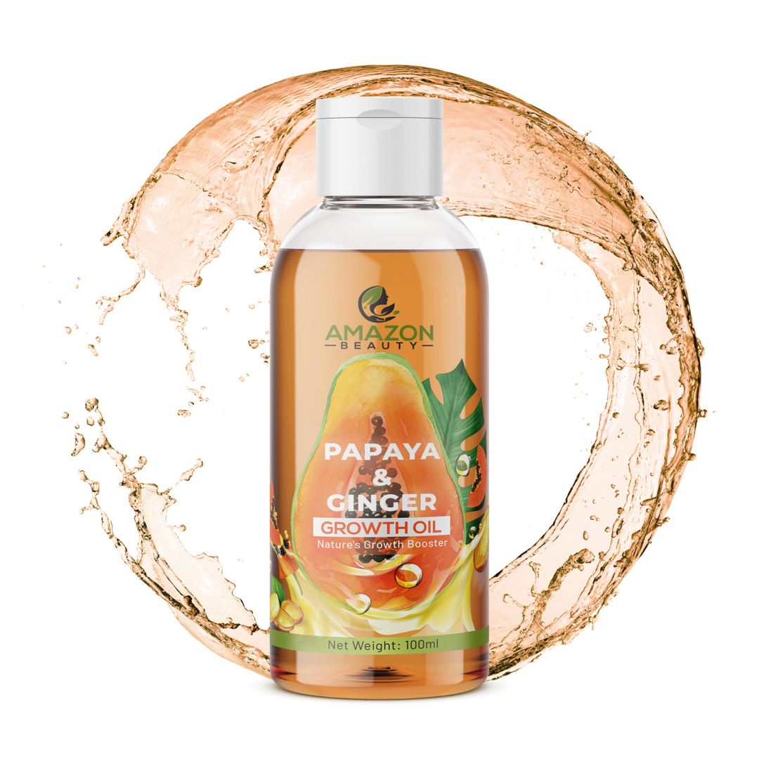 Papaya & Ginger- Haargroei olie